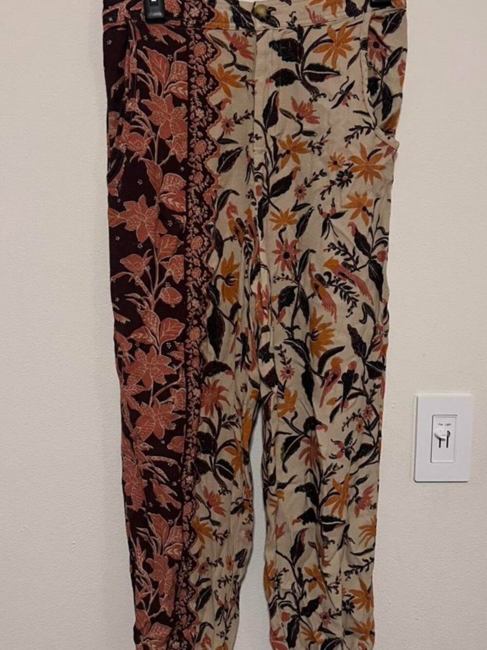 Anthropologie Women's Floral Pants